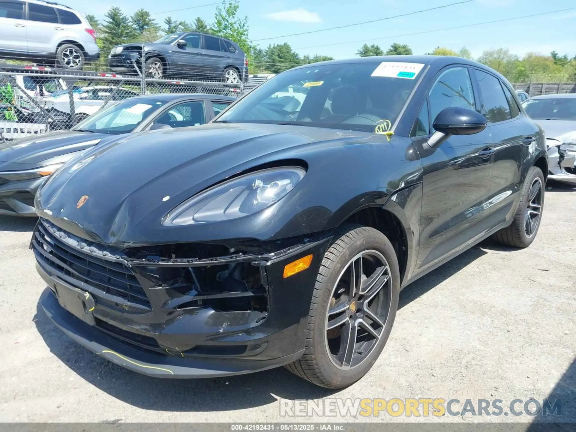 2 Photograph of a damaged car WP1AA2A59LLB11865 PORSCHE MACAN 2020