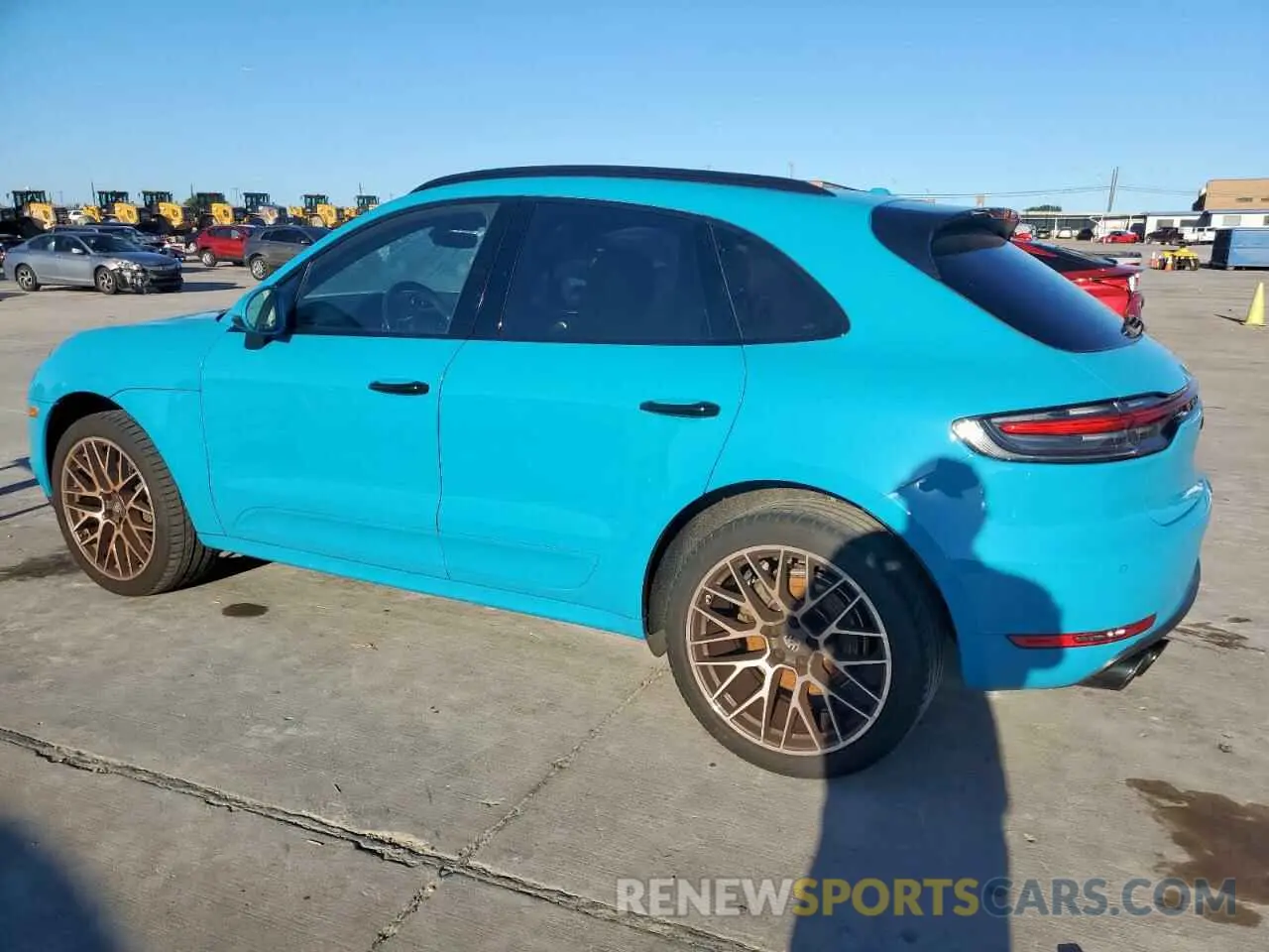 2 Photograph of a damaged car WP1AB2A50LLB35727 PORSCHE MACAN 2020