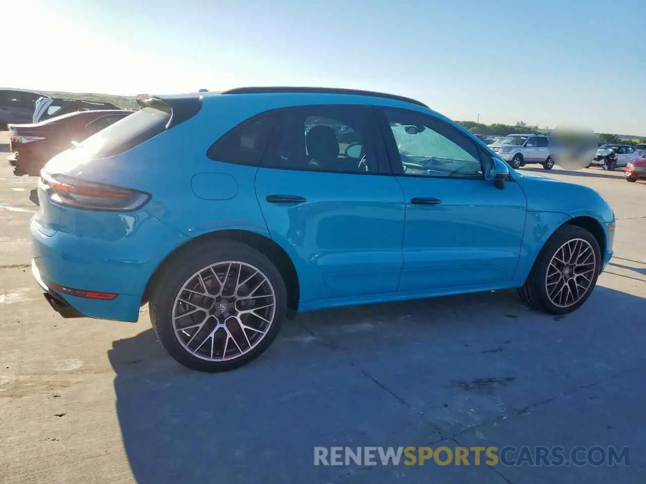3 Photograph of a damaged car WP1AB2A50LLB35727 PORSCHE MACAN 2020