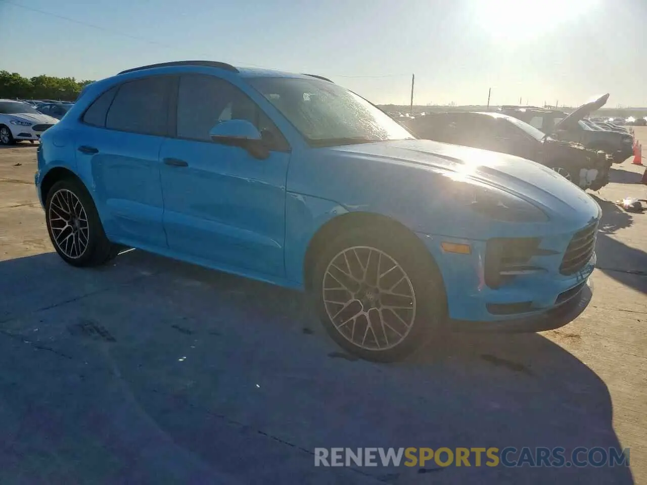 4 Photograph of a damaged car WP1AB2A50LLB35727 PORSCHE MACAN 2020