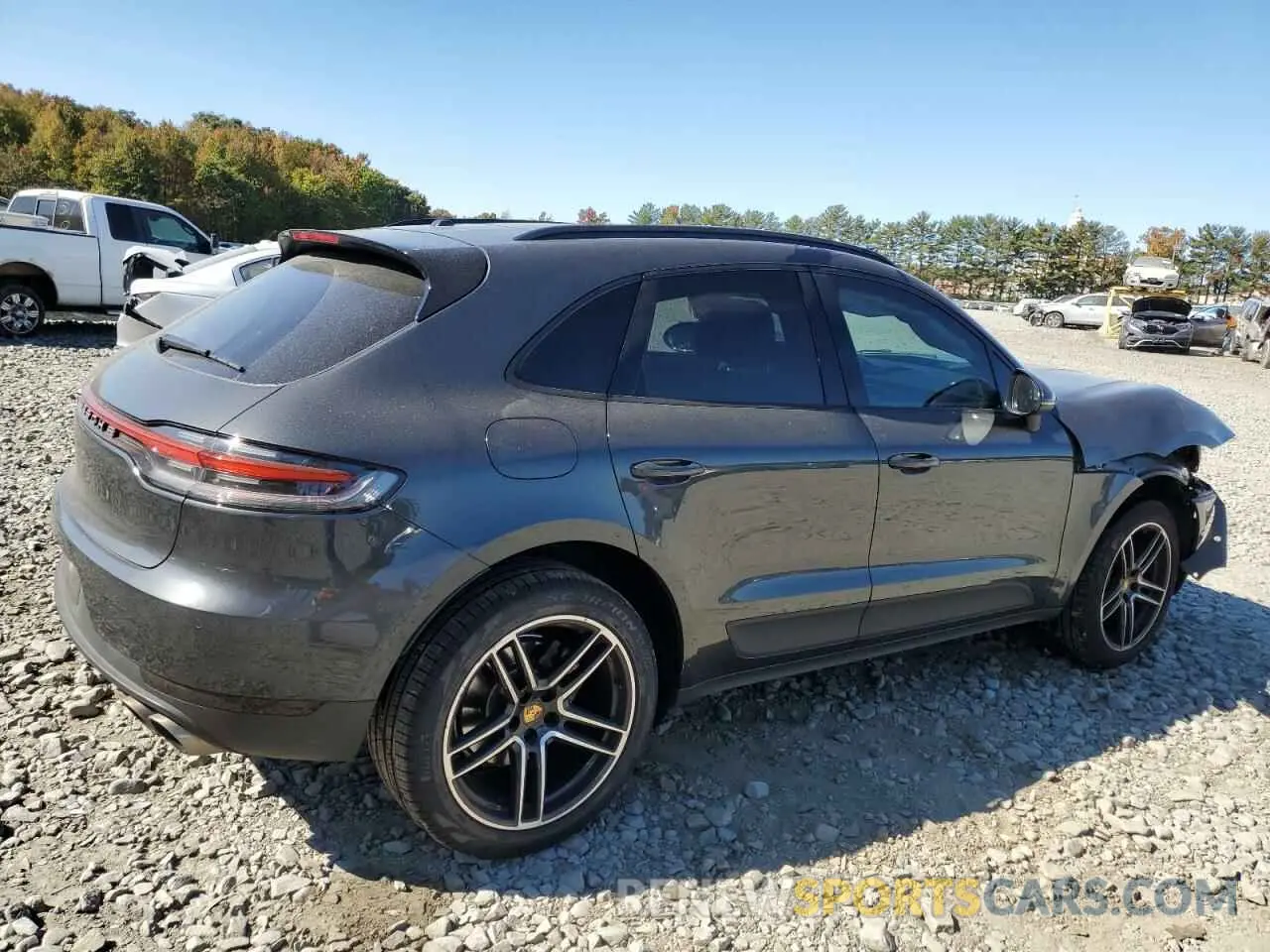 3 Photograph of a damaged car WP1AB2A51LLB37938 PORSCHE MACAN 2020