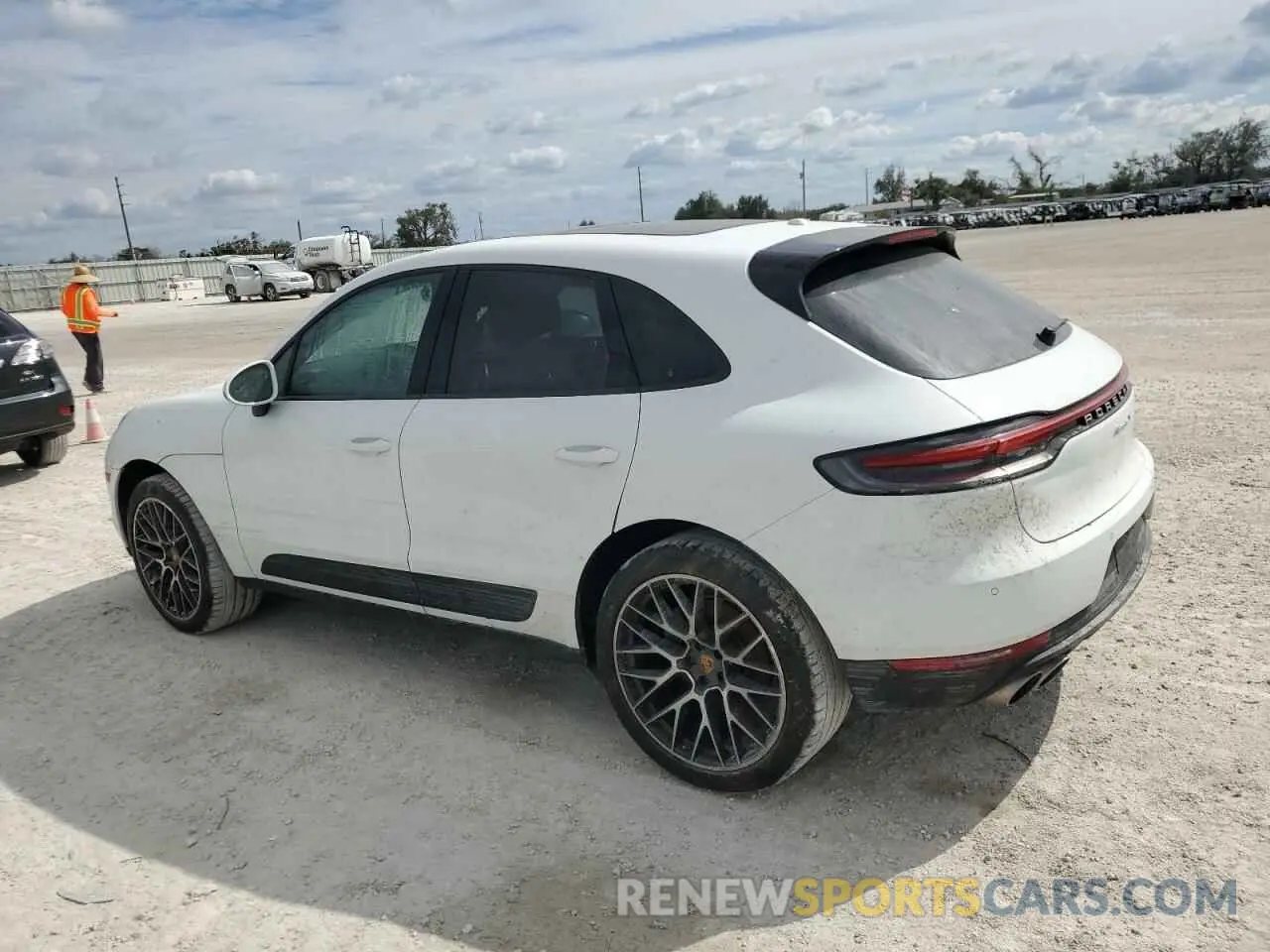 2 Photograph of a damaged car WP1AB2A53LLB31171 PORSCHE MACAN 2020