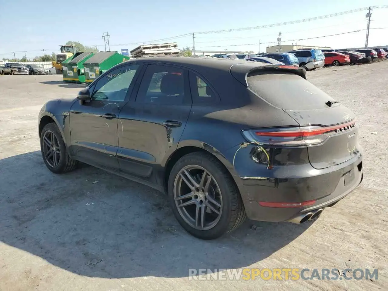 2 Photograph of a damaged car WP1AB2A53LLB31252 PORSCHE MACAN 2020