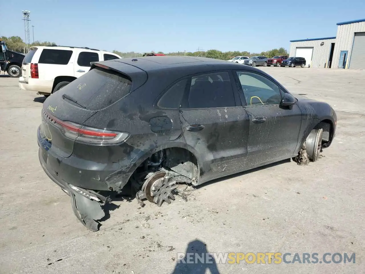3 Photograph of a damaged car WP1AB2A53LLB31252 PORSCHE MACAN 2020