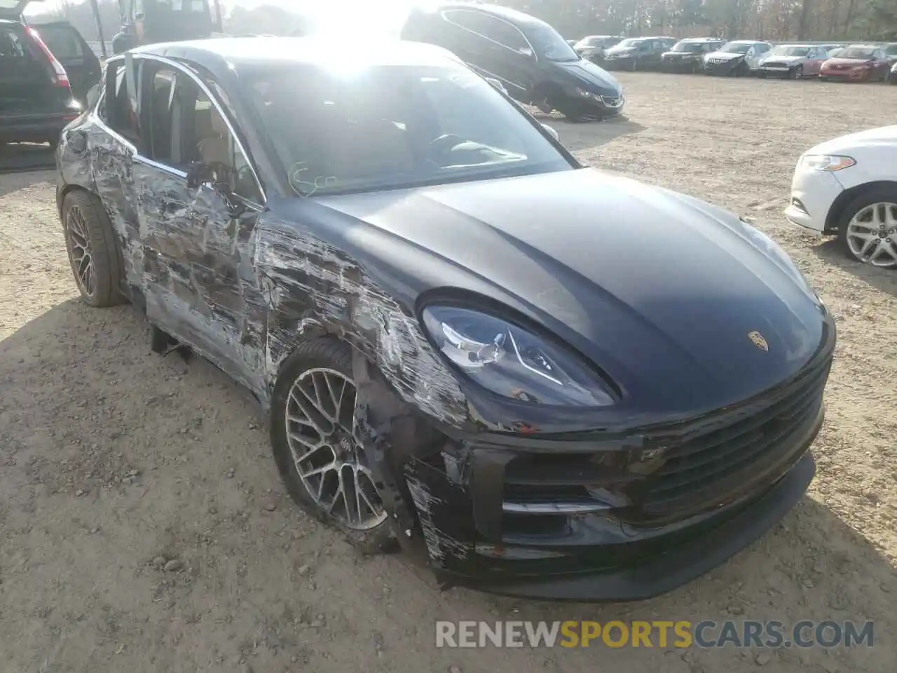 1 Photograph of a damaged car WP1AB2A53LLB33924 PORSCHE MACAN 2020