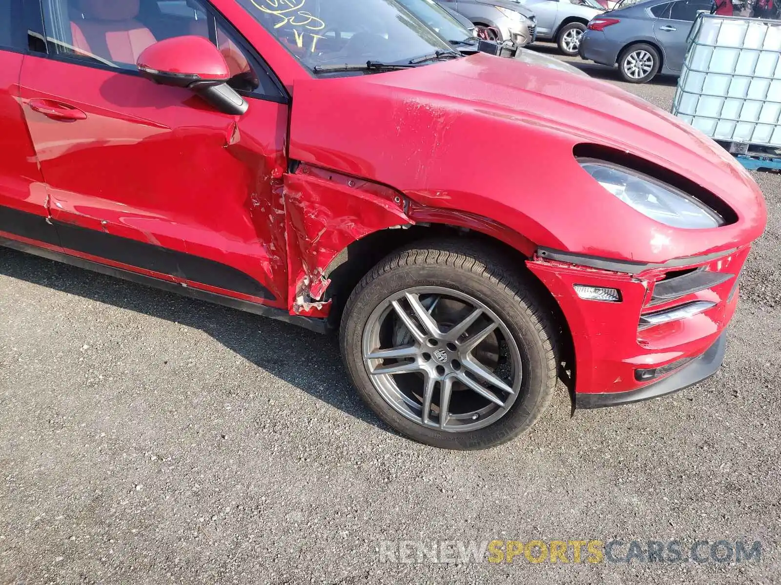 9 Photograph of a damaged car WP1AB2A54LLB30370 PORSCHE MACAN 2020