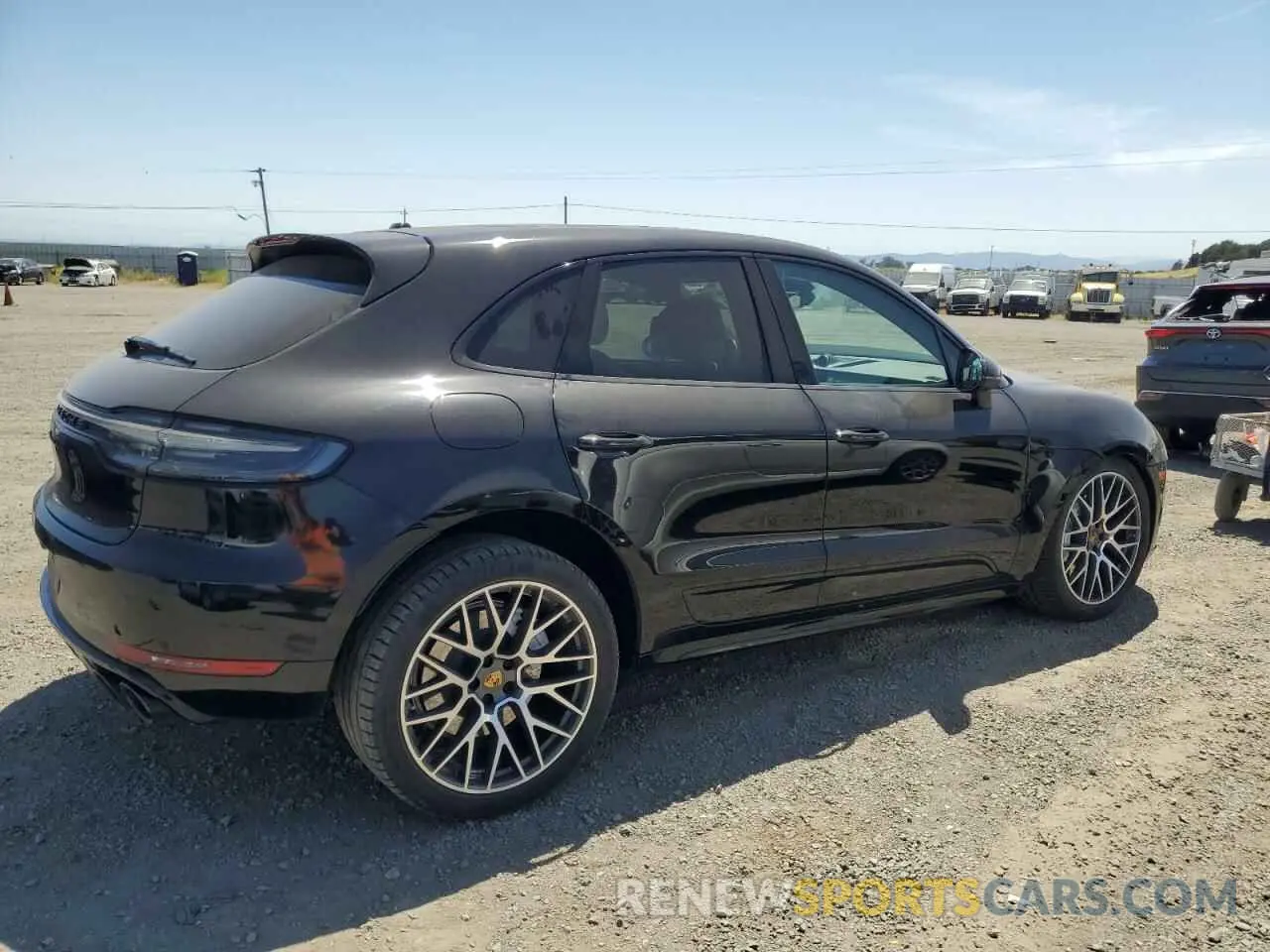 3 Photograph of a damaged car WP1AB2A54LLB34533 PORSCHE MACAN 2020