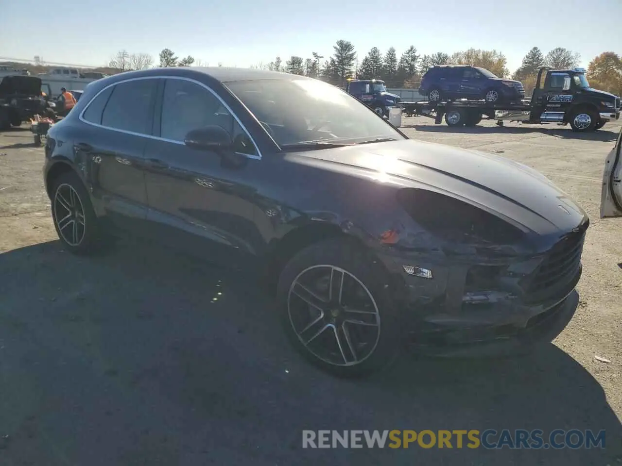 4 Photograph of a damaged car WP1AB2A55LLB34007 PORSCHE MACAN 2020