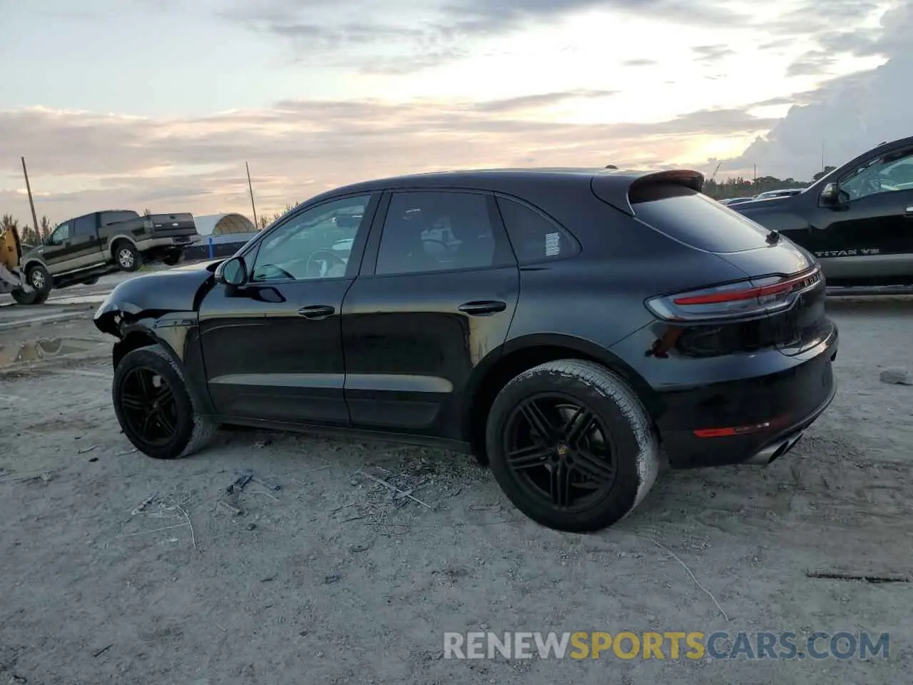 2 Photograph of a damaged car WP1AB2A58LLB30209 PORSCHE MACAN 2020