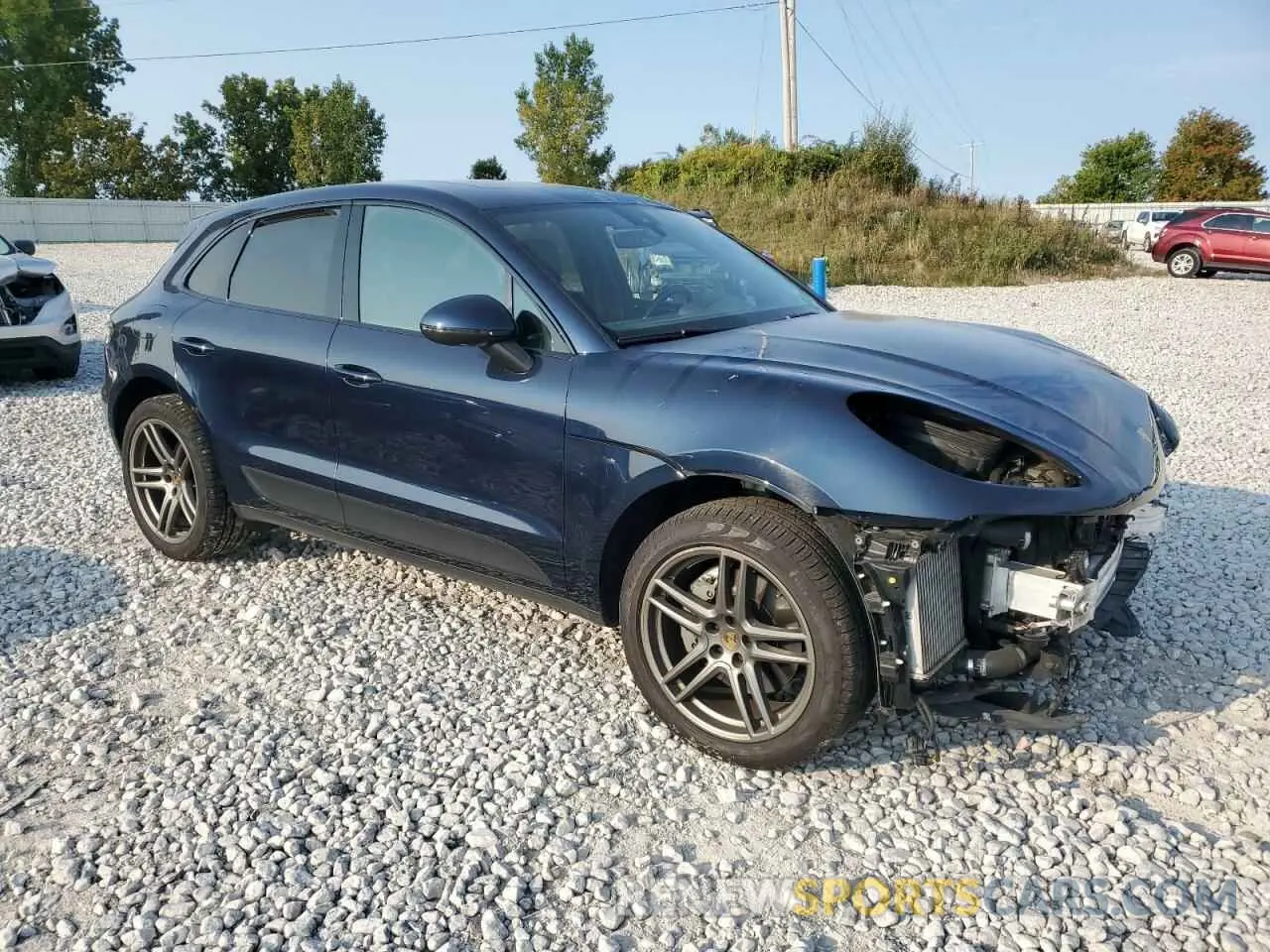 4 Photograph of a damaged car WP1AB2A58LLB34745 PORSCHE MACAN 2020