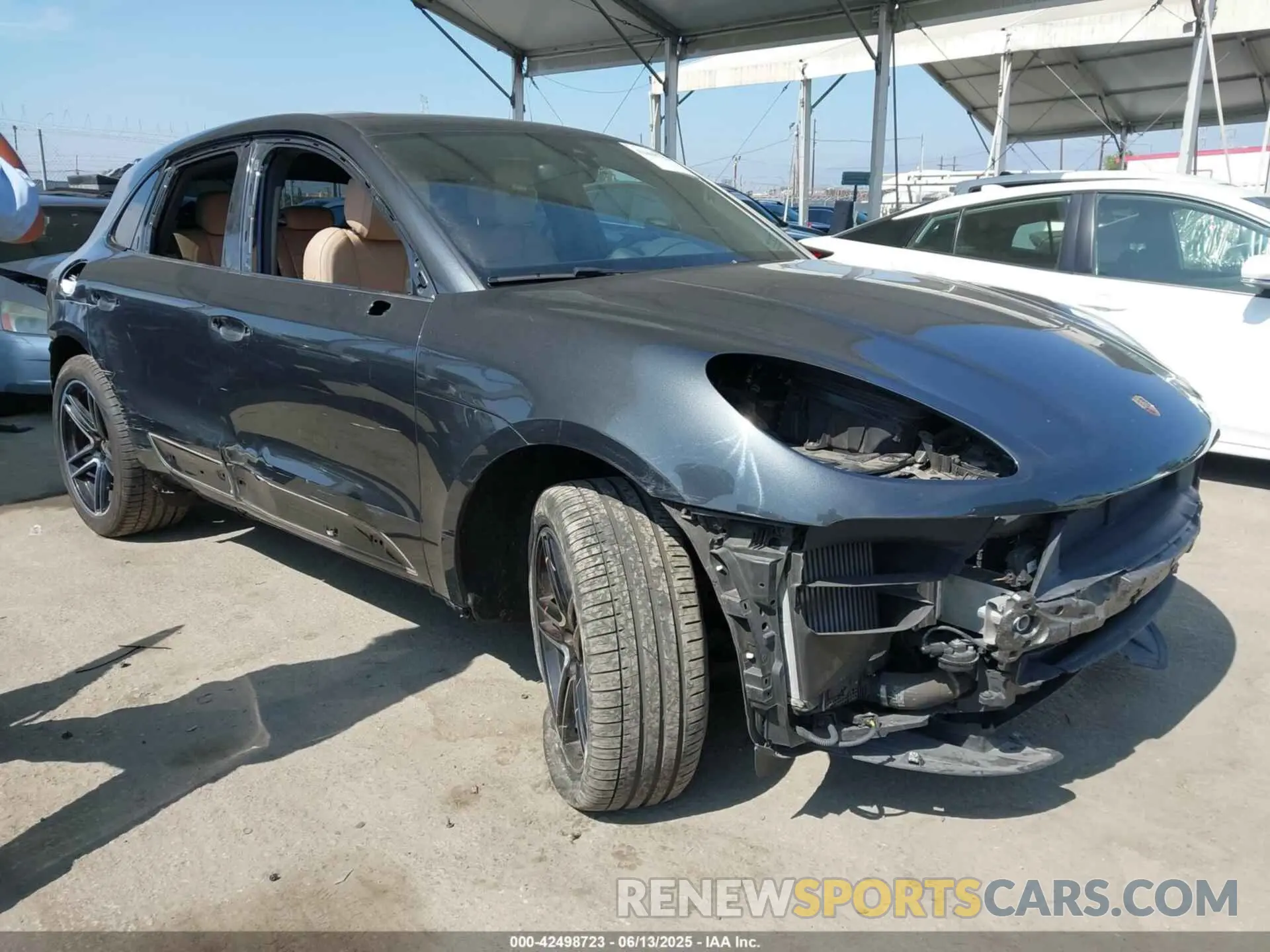 1 Photograph of a damaged car WP1AB2A59LLB32454 PORSCHE MACAN 2020