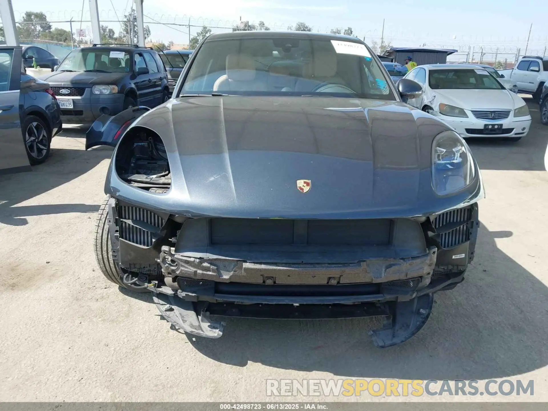 13 Photograph of a damaged car WP1AB2A59LLB32454 PORSCHE MACAN 2020