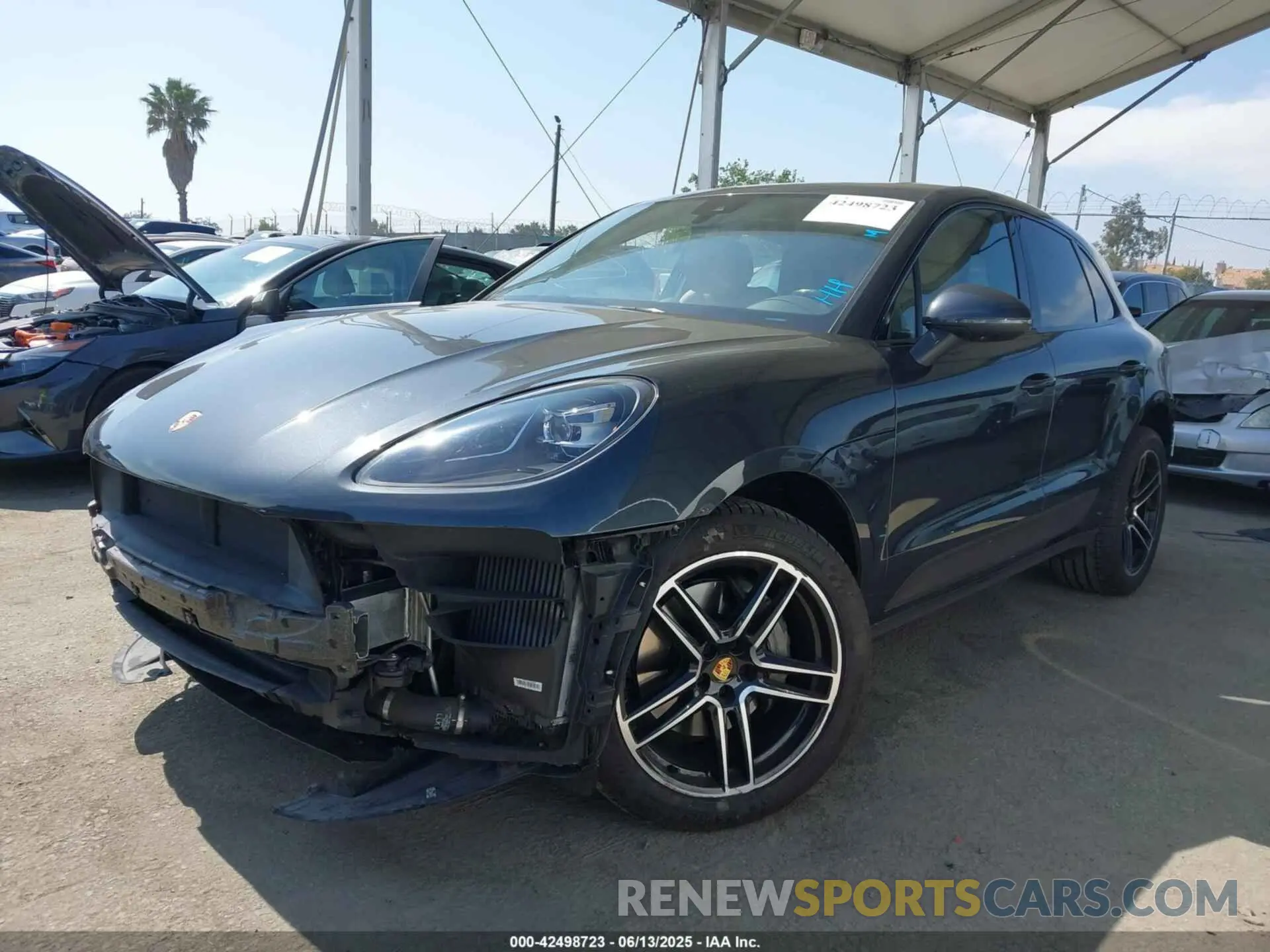 2 Photograph of a damaged car WP1AB2A59LLB32454 PORSCHE MACAN 2020