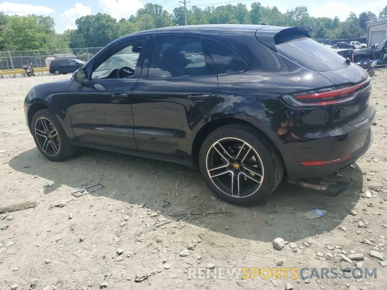 2 Photograph of a damaged car WP1AB2A59LLB37685 PORSCHE MACAN 2020
