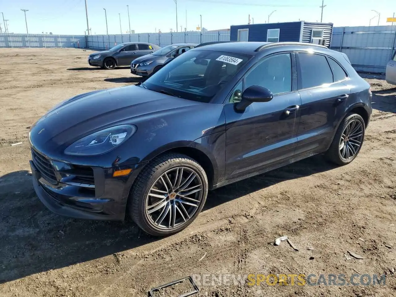 1 Photograph of a damaged car WP1AB2A5XLLB34830 PORSCHE MACAN 2020