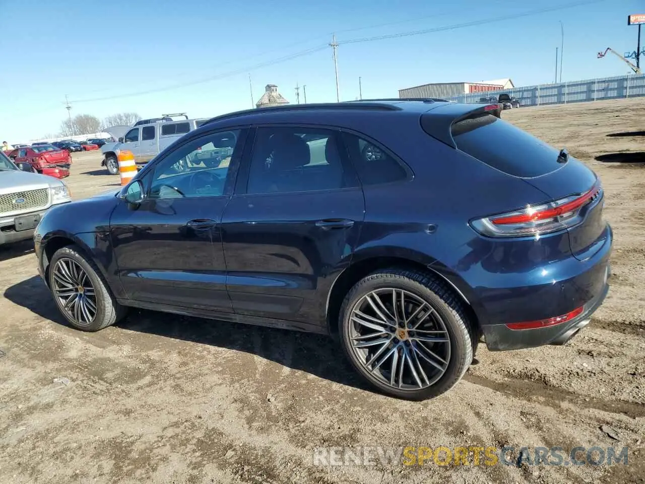 2 Photograph of a damaged car WP1AB2A5XLLB34830 PORSCHE MACAN 2020