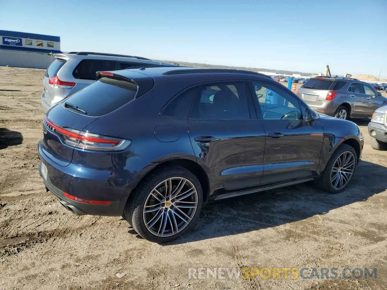 3 Photograph of a damaged car WP1AB2A5XLLB34830 PORSCHE MACAN 2020