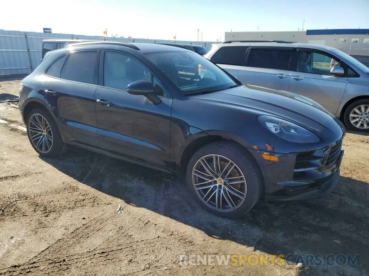 4 Photograph of a damaged car WP1AB2A5XLLB34830 PORSCHE MACAN 2020