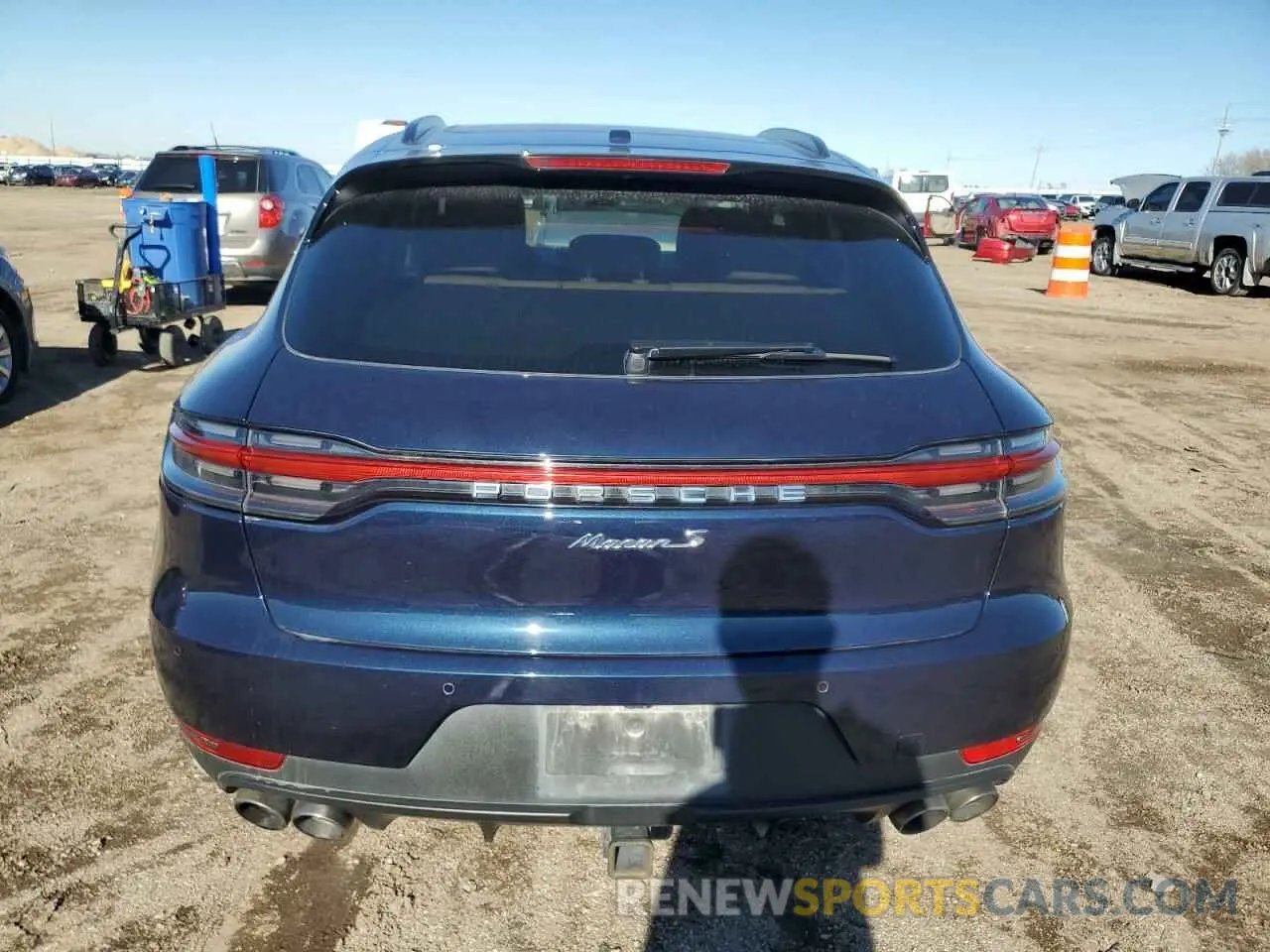 6 Photograph of a damaged car WP1AB2A5XLLB34830 PORSCHE MACAN 2020