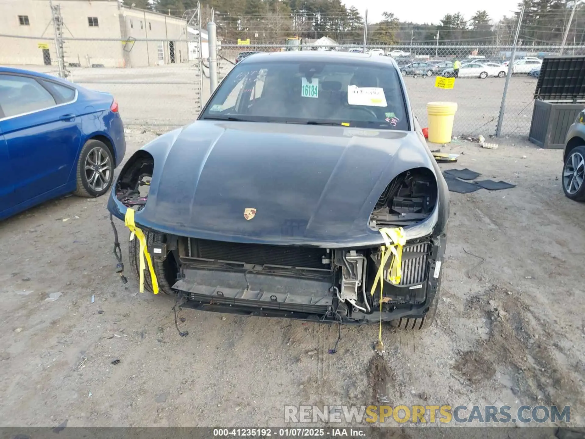 13 Photograph of a damaged car WP1AG2A53LLB55147 PORSCHE MACAN 2020