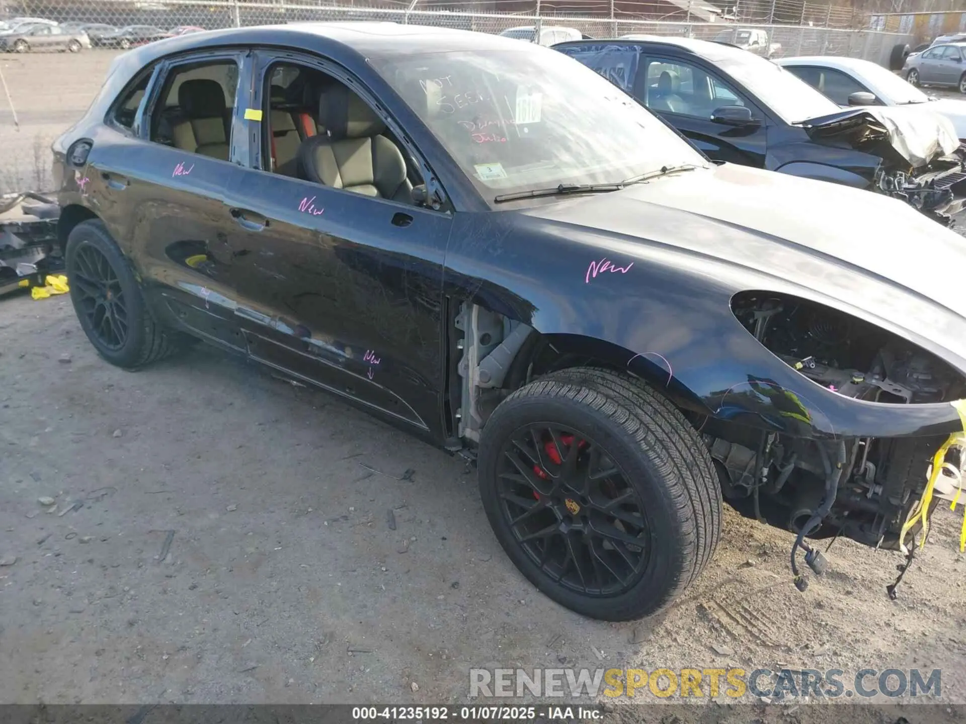 14 Photograph of a damaged car WP1AG2A53LLB55147 PORSCHE MACAN 2020