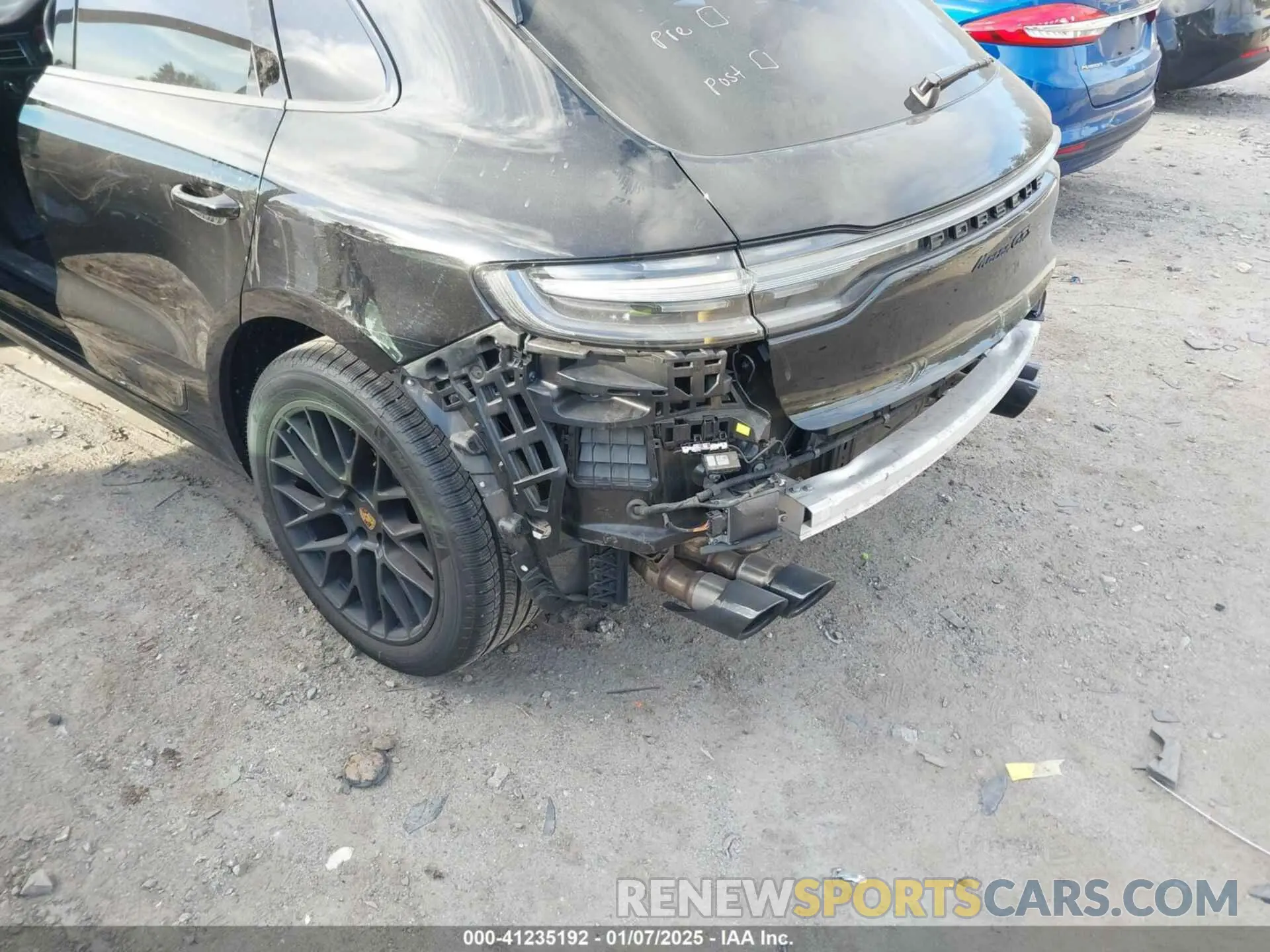 6 Photograph of a damaged car WP1AG2A53LLB55147 PORSCHE MACAN 2020