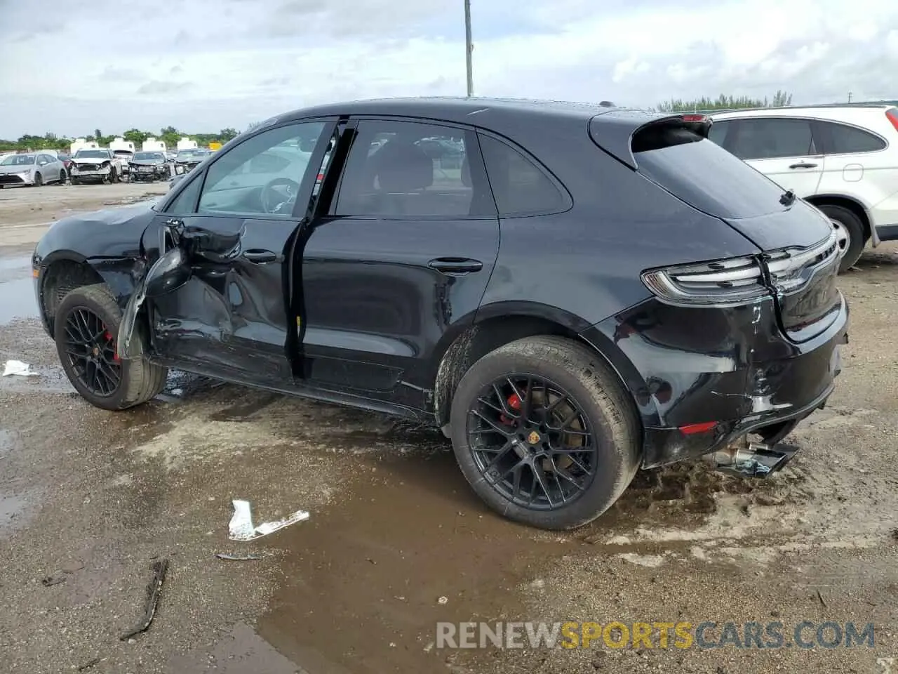 2 Photograph of a damaged car WP1AG2A54LLB56338 PORSCHE MACAN 2020