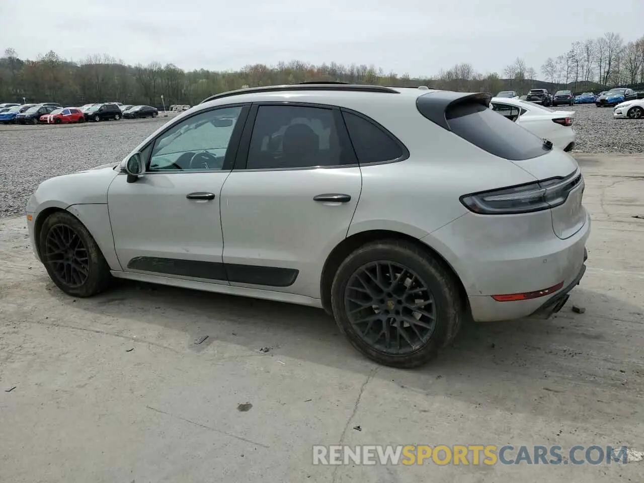 2 Photograph of a damaged car WP1AG2A59LLB55606 PORSCHE MACAN 2020