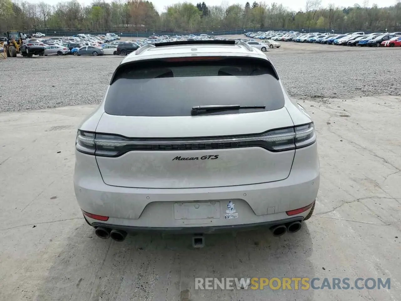 6 Photograph of a damaged car WP1AG2A59LLB55606 PORSCHE MACAN 2020