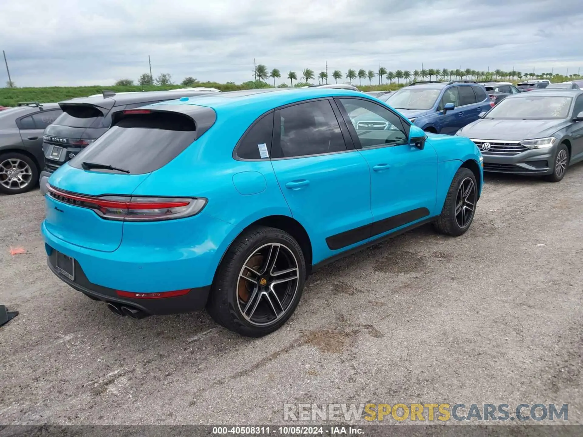 4 Photograph of a damaged car WP1AA2A50MLB00366 PORSCHE MACAN 2021