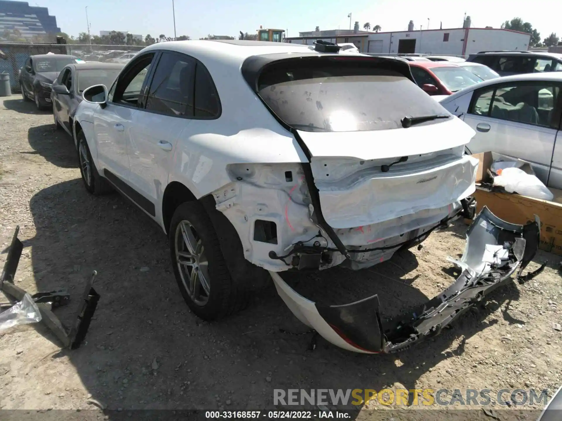 3 Photograph of a damaged car WP1AA2A50MLB00447 PORSCHE MACAN 2021