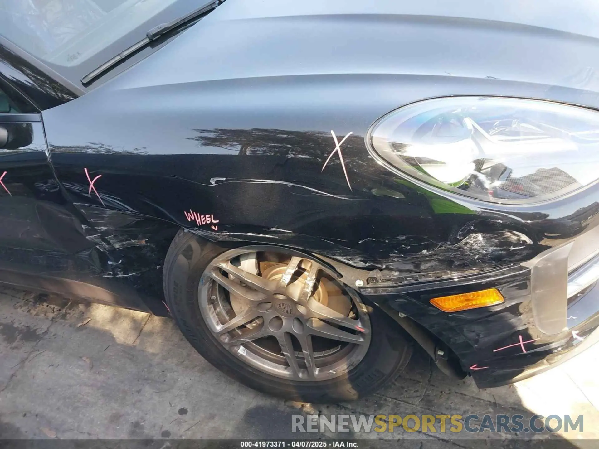 6 Photograph of a damaged car WP1AA2A50MLB02084 PORSCHE MACAN 2021
