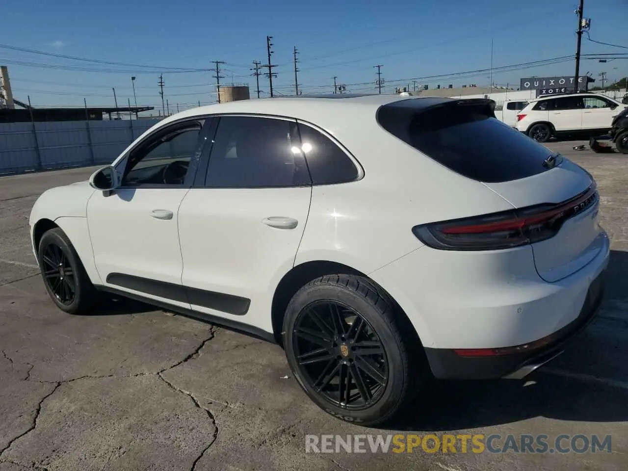 2 Photograph of a damaged car WP1AA2A50MLB02182 PORSCHE MACAN 2021