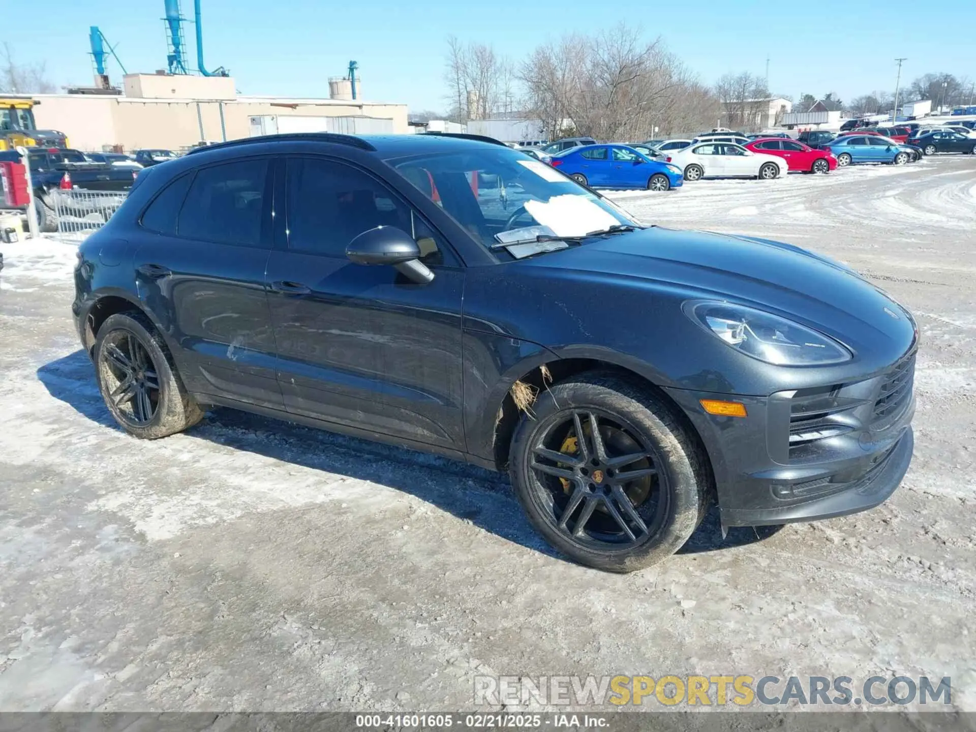 1 Photograph of a damaged car WP1AA2A50MLB06099 PORSCHE MACAN 2021