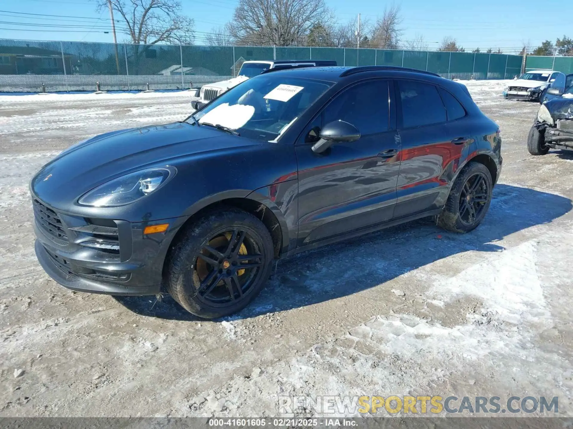 2 Photograph of a damaged car WP1AA2A50MLB06099 PORSCHE MACAN 2021