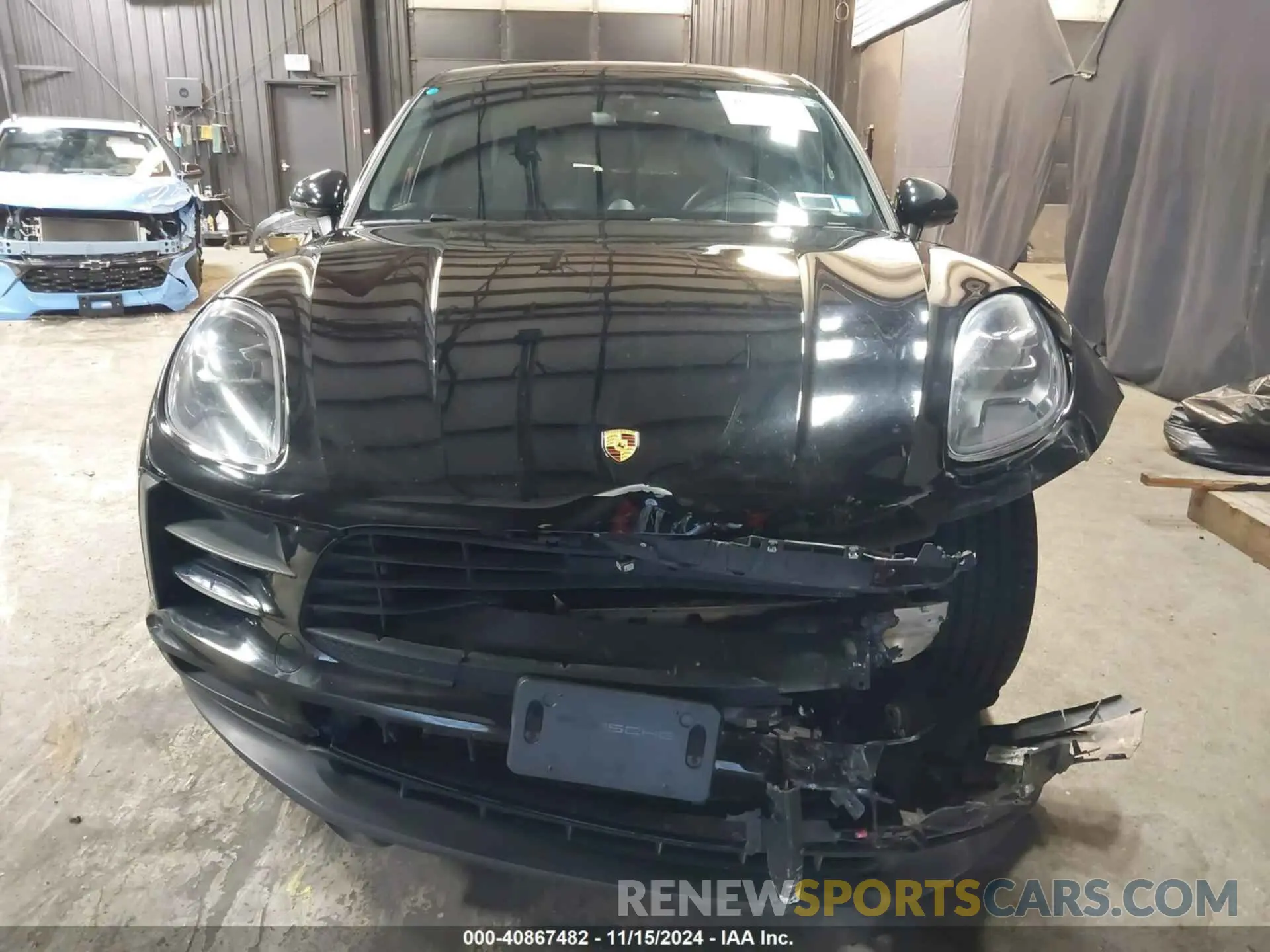 12 Photograph of a damaged car WP1AA2A50MLB06278 PORSCHE MACAN 2021