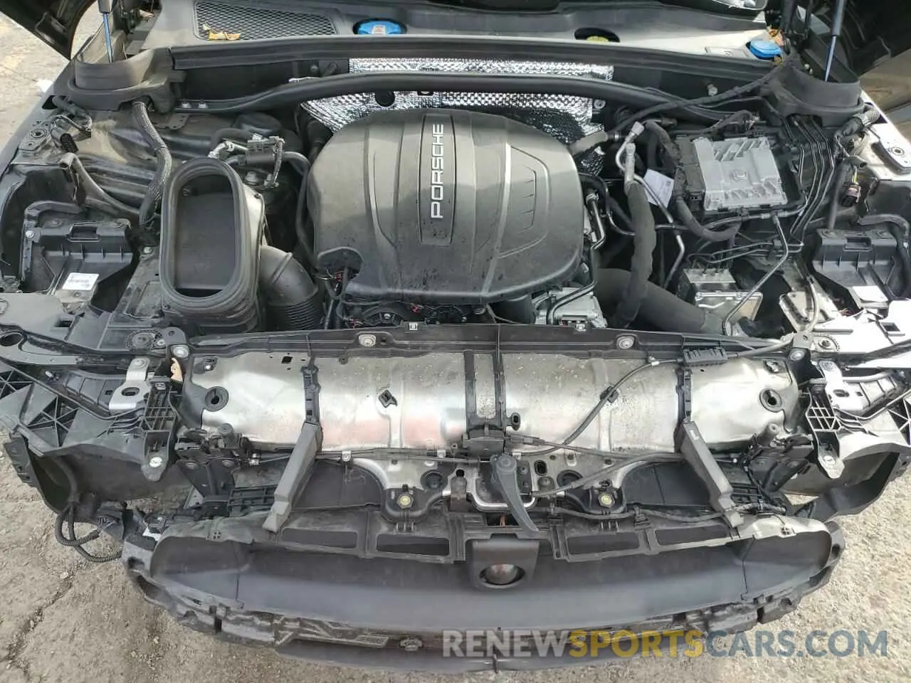 12 Photograph of a damaged car WP1AA2A50MLB09505 PORSCHE MACAN 2021