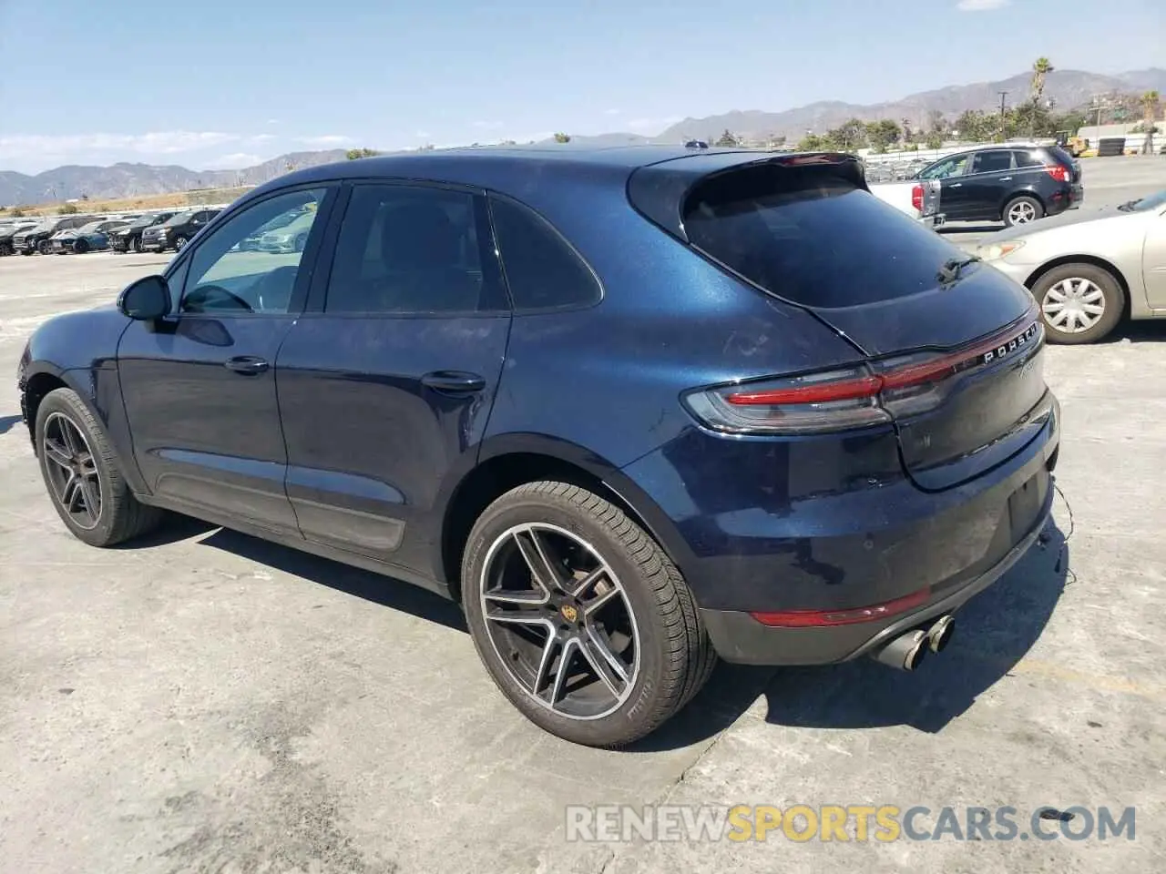 2 Photograph of a damaged car WP1AA2A51MLB01025 PORSCHE MACAN 2021