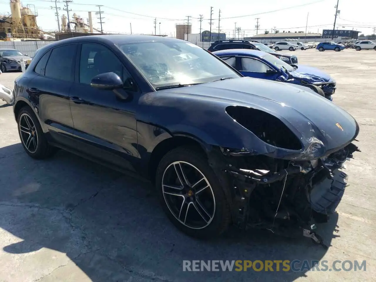 4 Photograph of a damaged car WP1AA2A51MLB01025 PORSCHE MACAN 2021