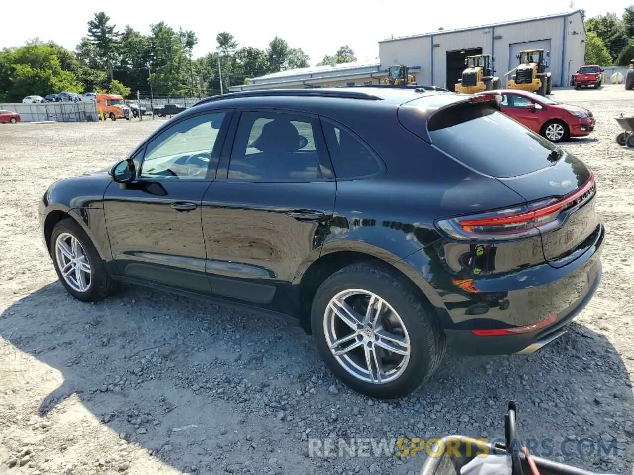 2 Photograph of a damaged car WP1AA2A51MLB09948 PORSCHE MACAN 2021