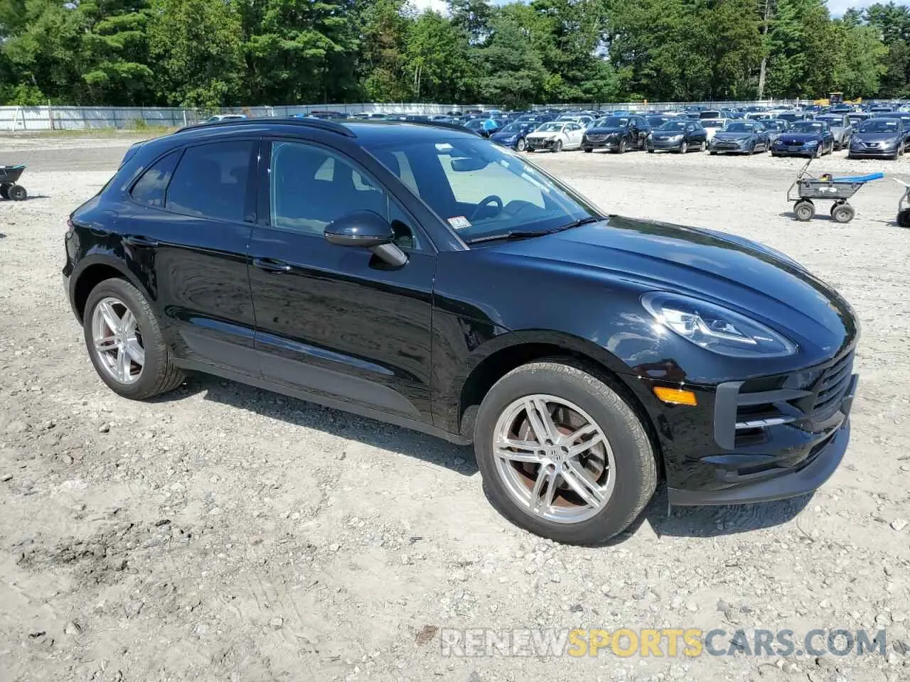 4 Photograph of a damaged car WP1AA2A51MLB09948 PORSCHE MACAN 2021