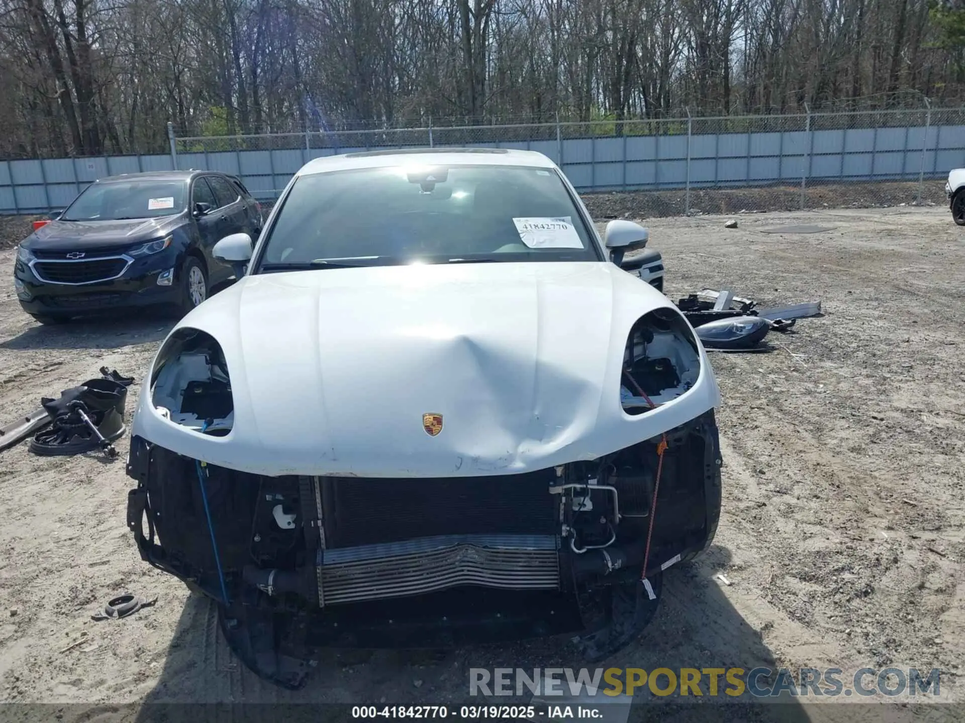 13 Photograph of a damaged car WP1AA2A51MLB12543 PORSCHE MACAN 2021