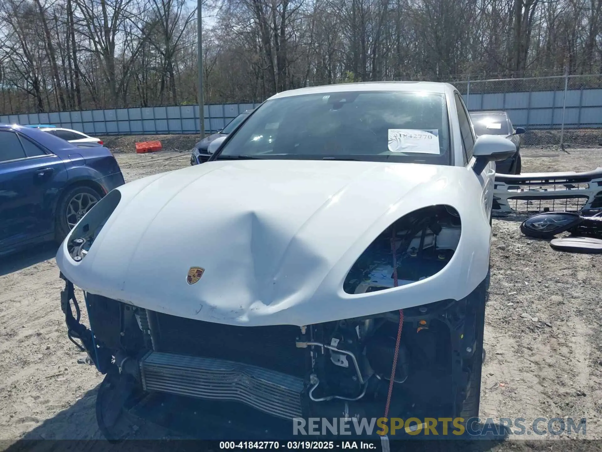 6 Photograph of a damaged car WP1AA2A51MLB12543 PORSCHE MACAN 2021
