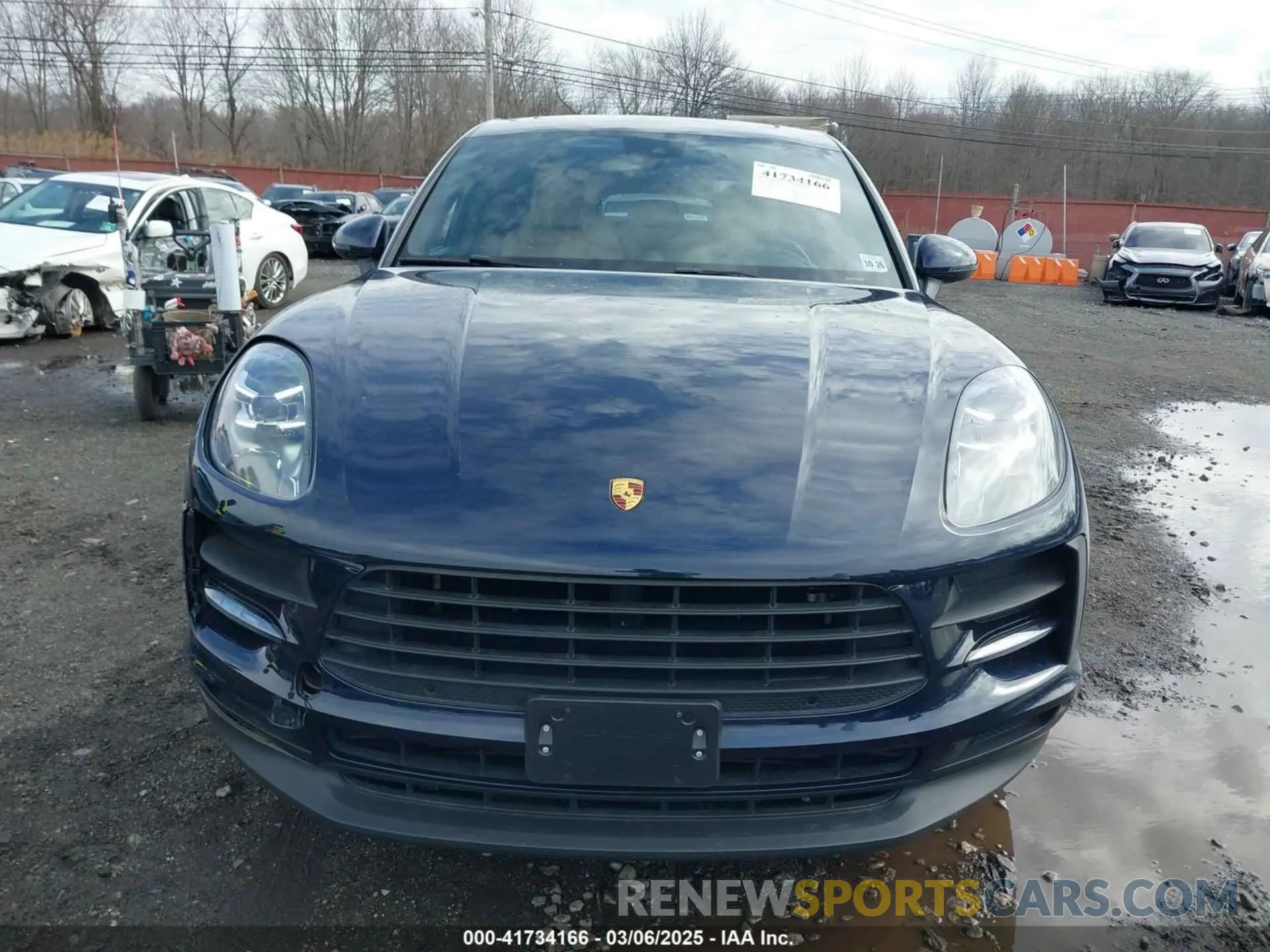 12 Photograph of a damaged car WP1AA2A51MLB14096 PORSCHE MACAN 2021