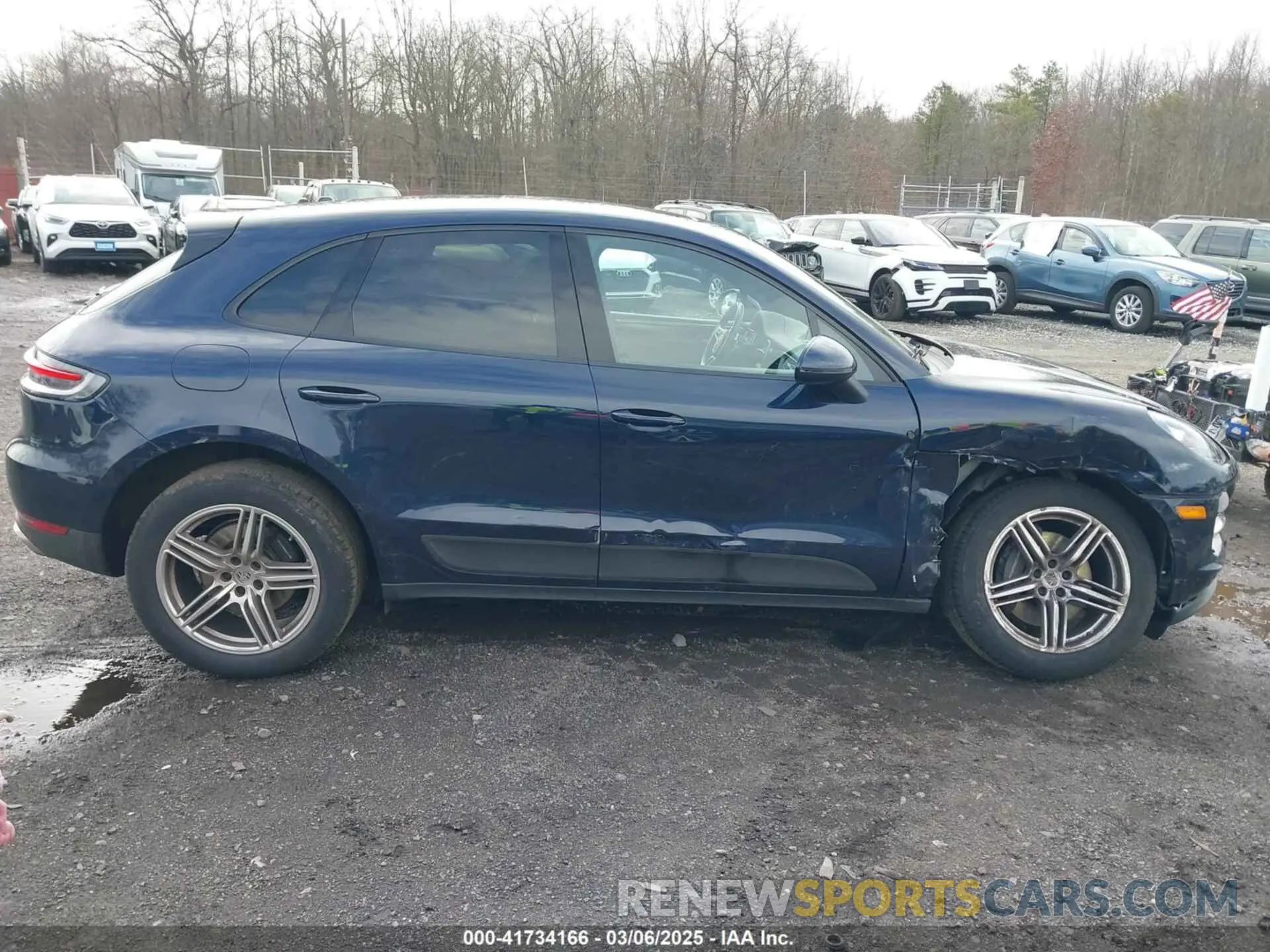 13 Photograph of a damaged car WP1AA2A51MLB14096 PORSCHE MACAN 2021