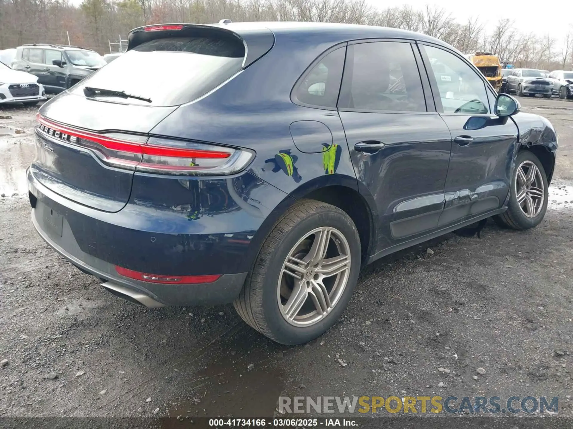 4 Photograph of a damaged car WP1AA2A51MLB14096 PORSCHE MACAN 2021