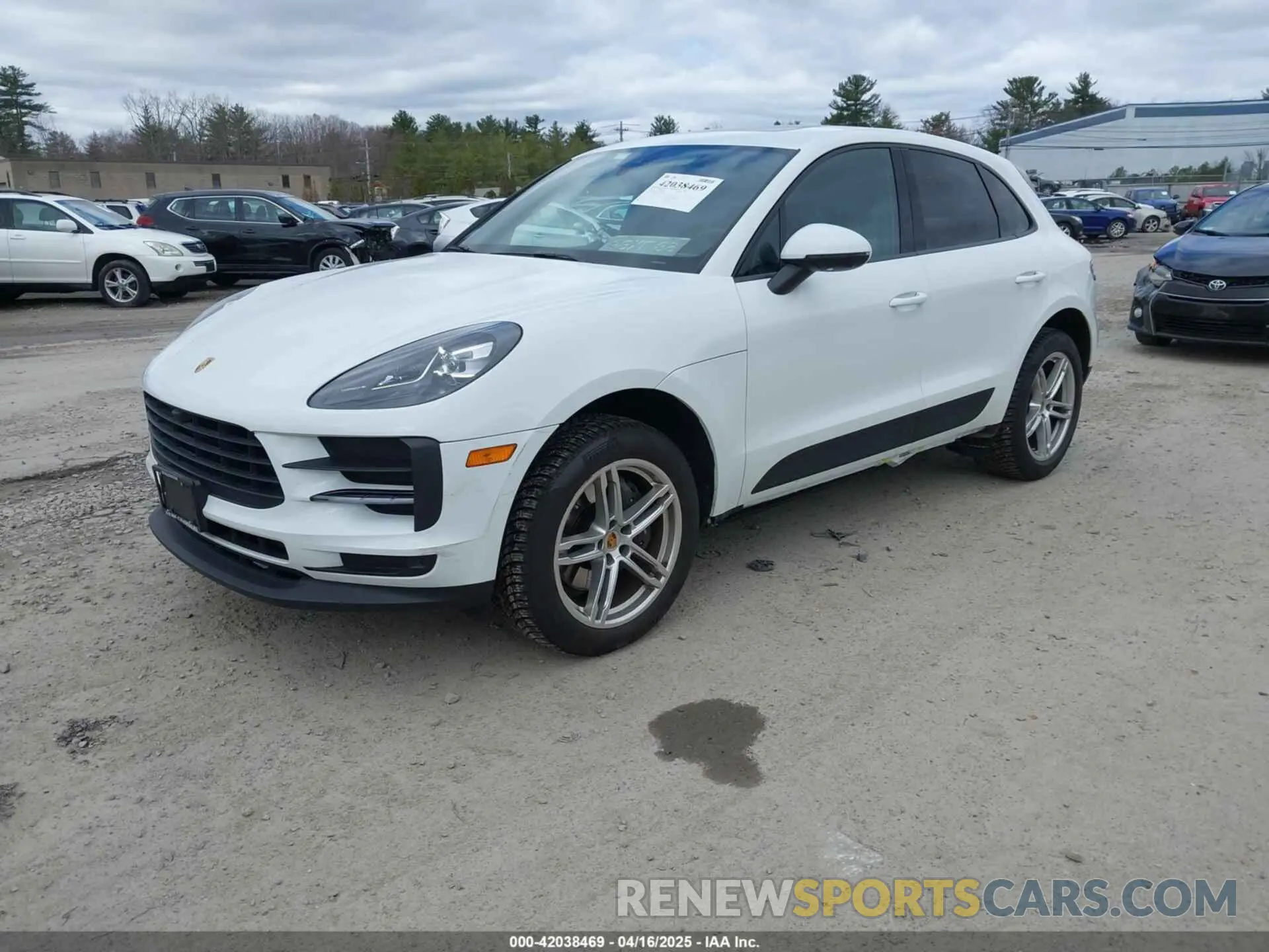 2 Photograph of a damaged car WP1AA2A53MLB00846 PORSCHE MACAN 2021