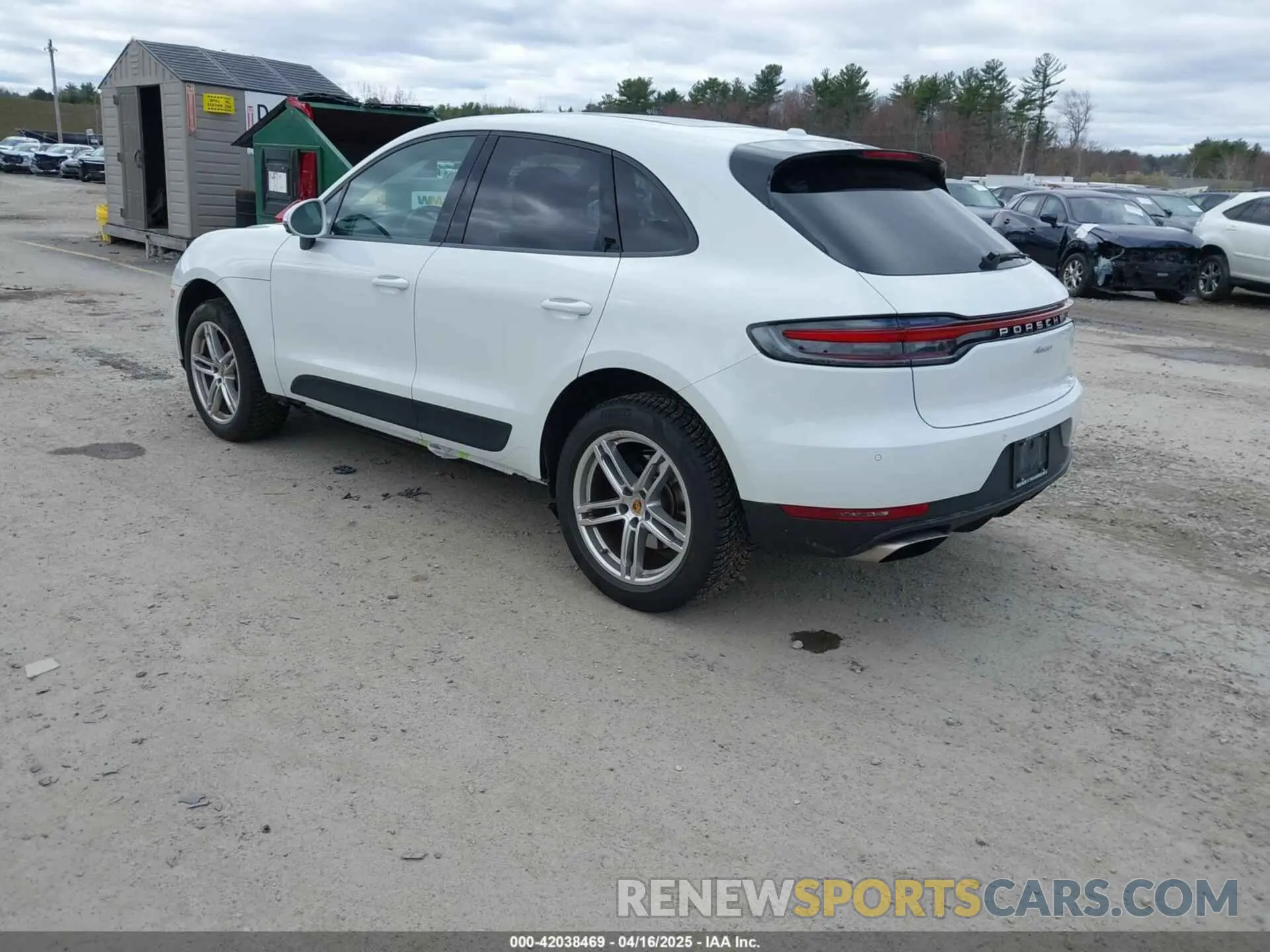 3 Photograph of a damaged car WP1AA2A53MLB00846 PORSCHE MACAN 2021