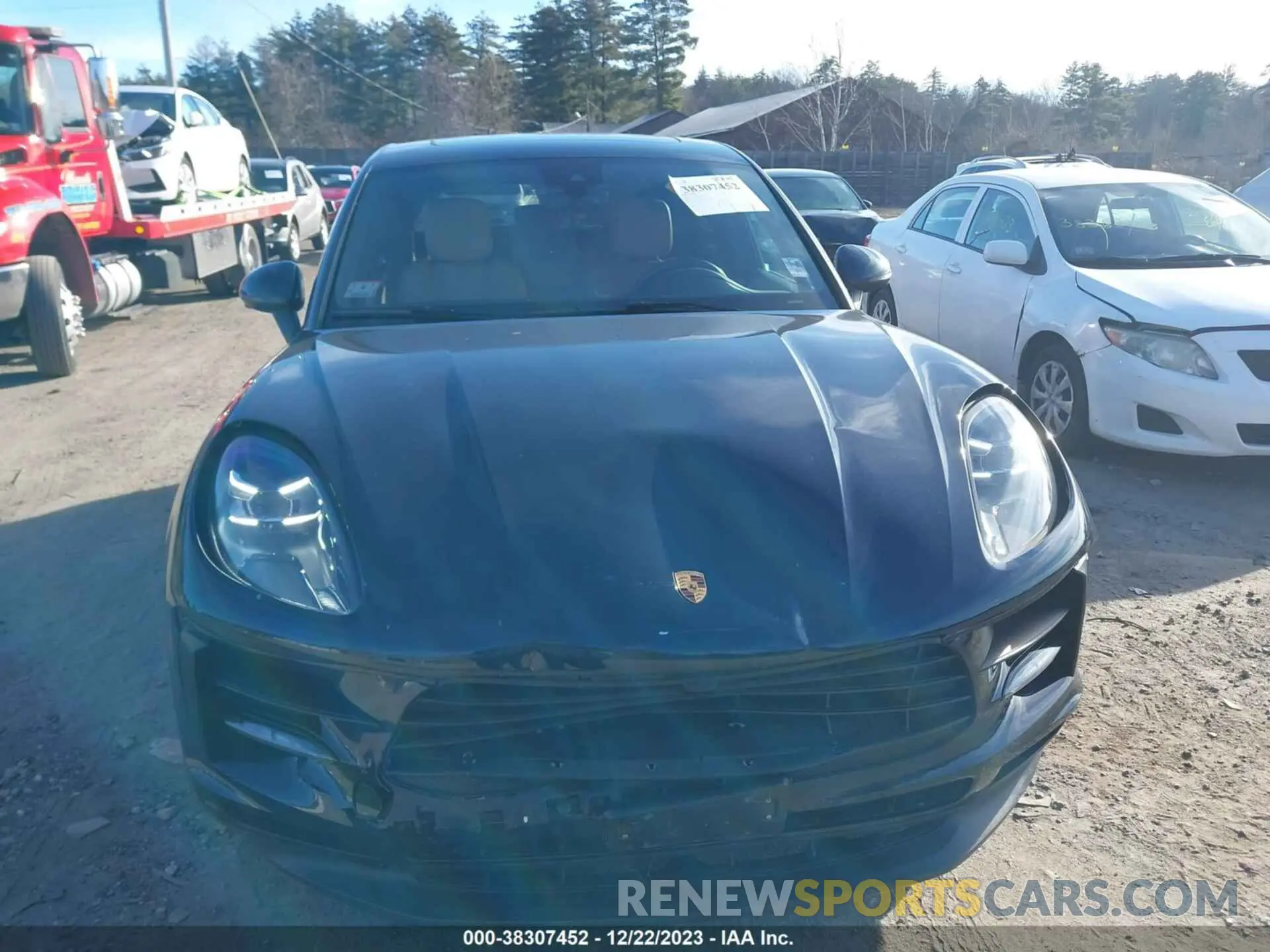 12 Photograph of a damaged car WP1AA2A53MLB02208 PORSCHE MACAN 2021