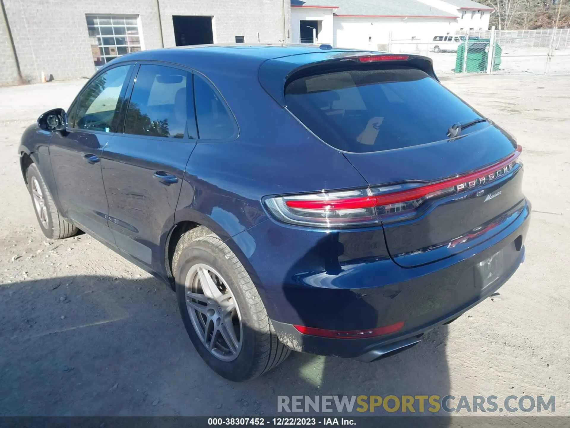 3 Photograph of a damaged car WP1AA2A53MLB02208 PORSCHE MACAN 2021